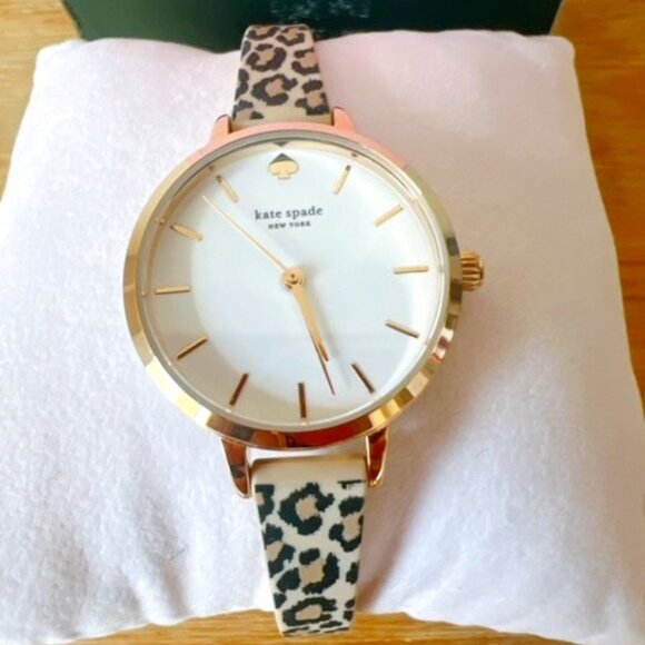 NIB Kate Spade Animal Print Watch - Picture 1 of 14